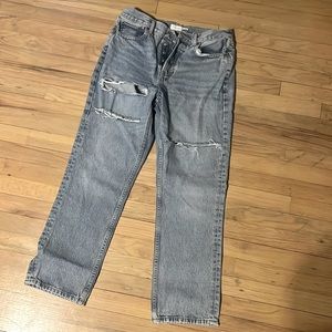 Top shop distressed jeans